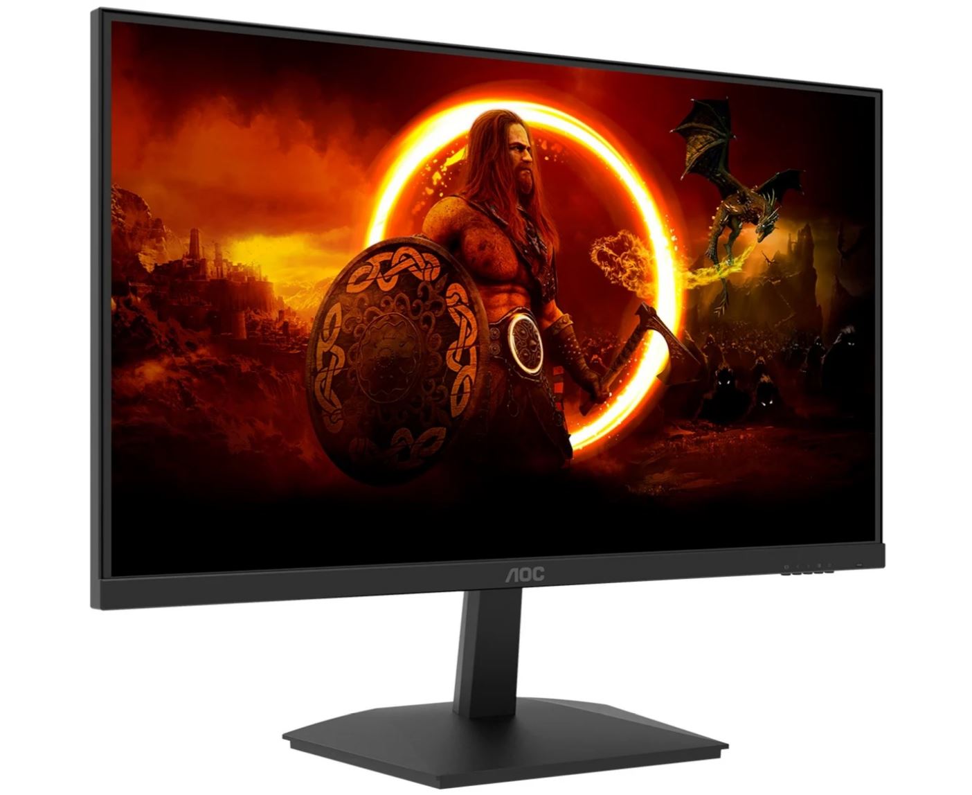 AOC 27G15N2, Gaming-Monitor - (68.6 cm (27 Zoll), schwarz (matt), FullHD, Fast-VA, HDR, Adaptive-Sync , 180Hz Panel) [Energieklasse E] (27G15N2)