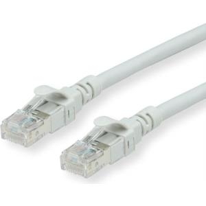 Roline - Patch-Kabel - RJ-45 (M) zu RJ-45 (M) - 50 cm - SFTP - CAT 6a - Grau