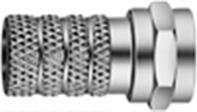 F-Aufdrehstecker Kabeldurchm.ca.4.0mm SFC 040 (350256)