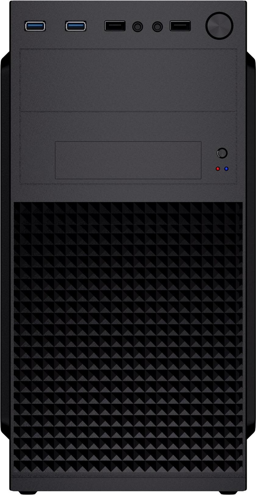 Gembird Fornax K300 Mini-Tower-Gehäuse Micro-ATX Schwarz
