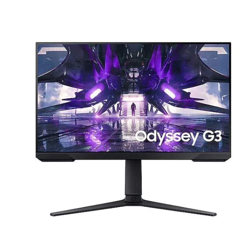 Samsung Odyssey Gaming Monitor S24AG304NR - 16:9 (24") schwarz [Energieklasse F] (LS24AG304NRXEN) (geöffnet)