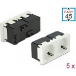 Delock Easy 45 Steckdosenmechanismus (81322)