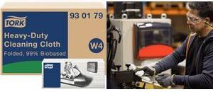 TORK Reinigungstücher, 415 x 355 mm, weiß (930179)