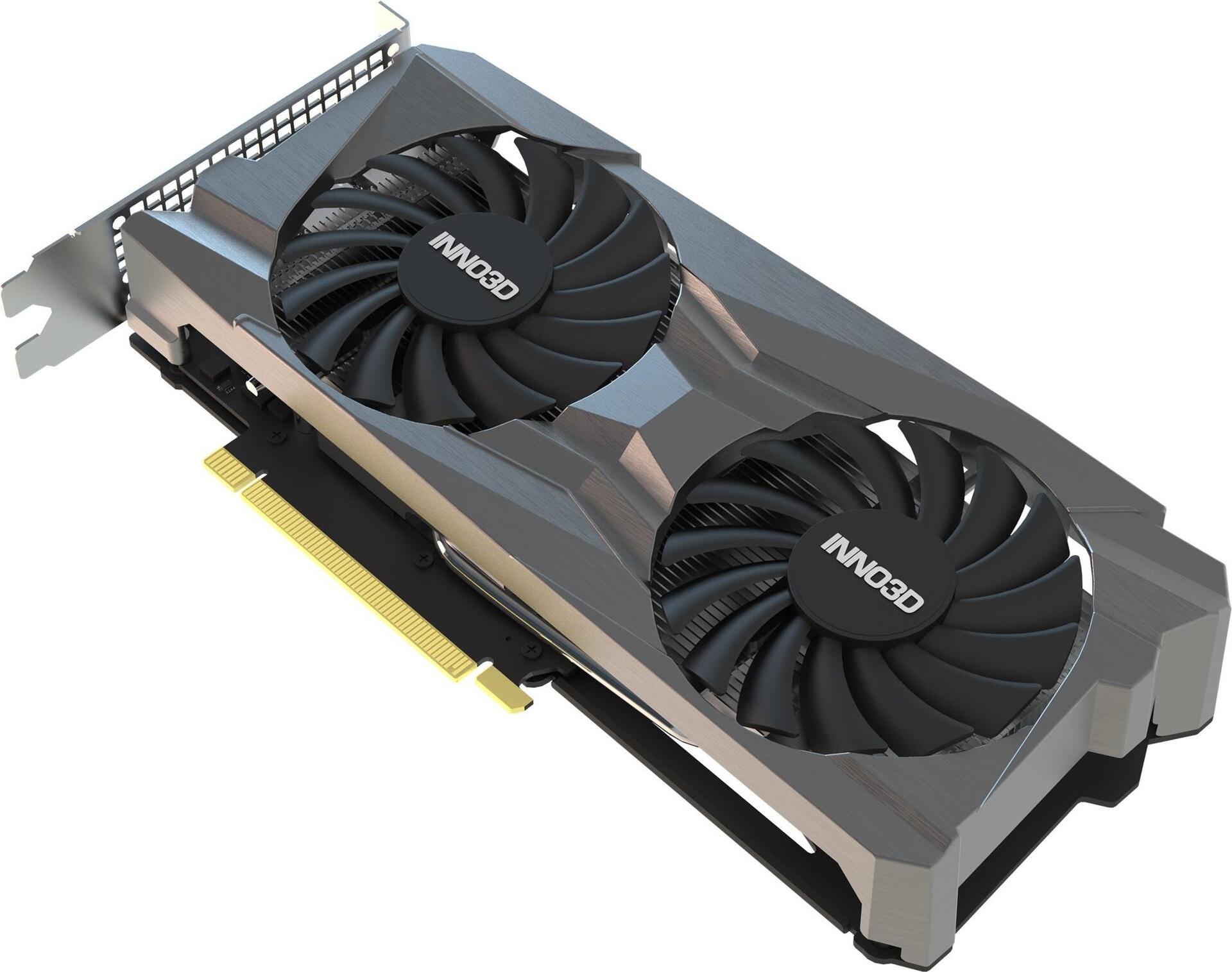 Inno3D GeForce RTX 3050 Twin X2 Grafikkarte 8 GB GDDR6 Schwarz