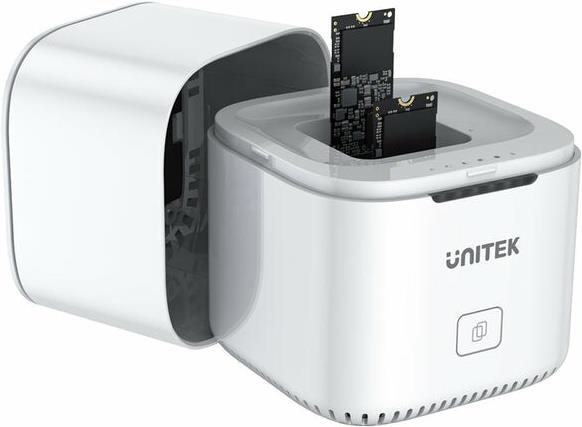 Unitek Klonstation für 2x M.2 PCIe, NVMe SSD Festplatten (S1207A)