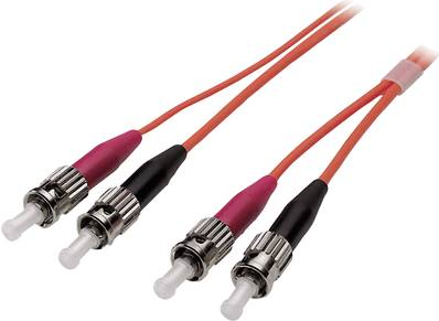 EFB-Elektronik Duplex Jumper ST-ST 62,5/125µ, OM1, LSZH, orange, 3.0mm, 7,5m Hersteller: EFB Elektronik (O6023.7,5)