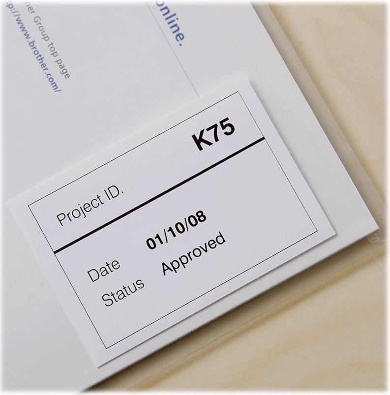 Brother DK-22212 Endlos-Etikettenrolle 62 mm x 15,2 m Weiß
