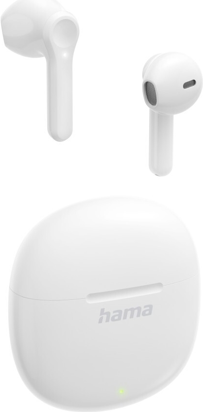 Hama Bluetooth®-Kopfhörer Action One, True Wireless, Earbuds, Weiß (00221774)