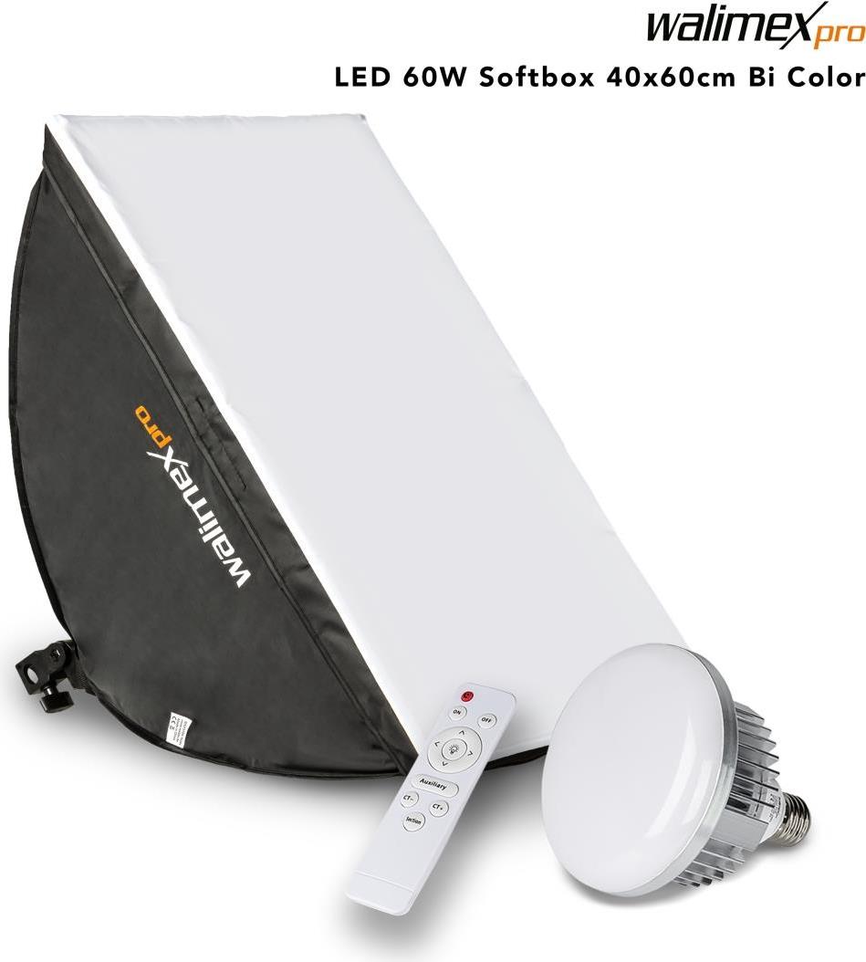 WALSER Walimex pro LED - 60 W - 1 Glühbirne(n) - LED - 50000 h - Kaltweiße - Warmweiß - 60 W (23104)