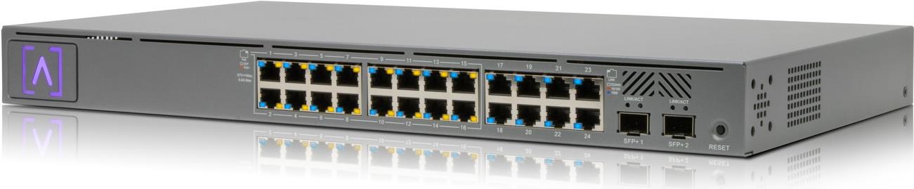 Alta Labs S24-POE Netzwerk-Switch Managed Gigabit Ethernet (10/100/1000) Power over Ethernet (PoE) 1U Grau (S24-POE)