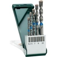 Bosch Accessories 2609255417 Beton-Spiralbohrer-Set 5teilig 5 mm, 6 mm, 6 mm, 8 mm, 10 mm Zylinderschaft 1 Set