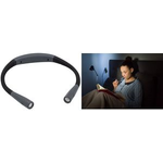 WEDO LED-Leselampe LOOPLIGHT, aufladbar, schwarz/grau Eingangsspannung: DC5V/1A, Batteriekapazität: 800 mAh, - 1 Stück (254 22101)