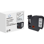 Schriftband Renkforce RF-LT-D40910 Kompatibel ersetzt DYMO D1 - 40910 9 mm Bandfarbe: Transparent Schriftfarbe: Schwarz 7 m (RF-6027842)