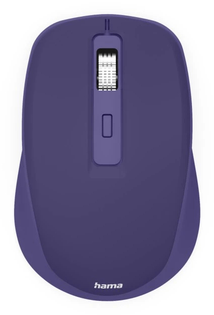 Hama WM-450 Multi-Device-Maus kabellos Funk/Bluetooth 1600 DPI Blau