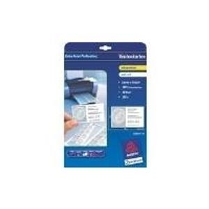 Avery C32010 - Visitenkarten - weiß - 54 x 85 mm - 185 g/m2 - 250 Stck. (25 B... - Avery C32010 - Visitenkarten - weiß - 54 x 85 mm - 185 g/m2 - 250 Stck. (25 B...