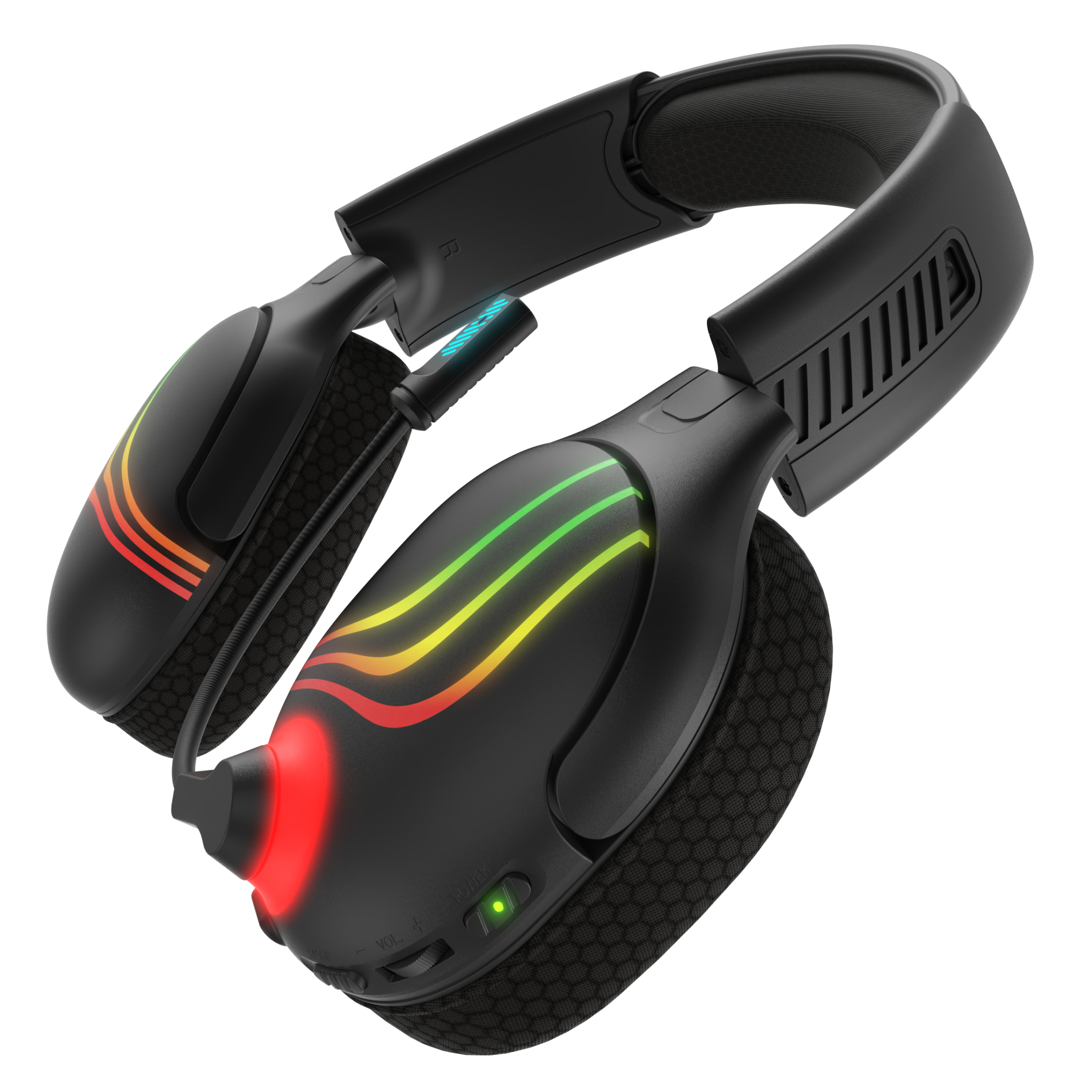PDP Afterglow Wave Wireless Gaming Headset Xbox Series X Schwarz