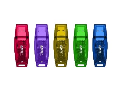 Emtec C410 Color Mix Candy Jar 8 GB USB-Stick