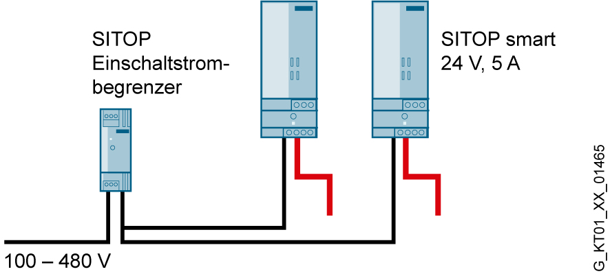 Siemens SITOP PSU100S 144 W 24 V Netzteil Schwarz, Grün