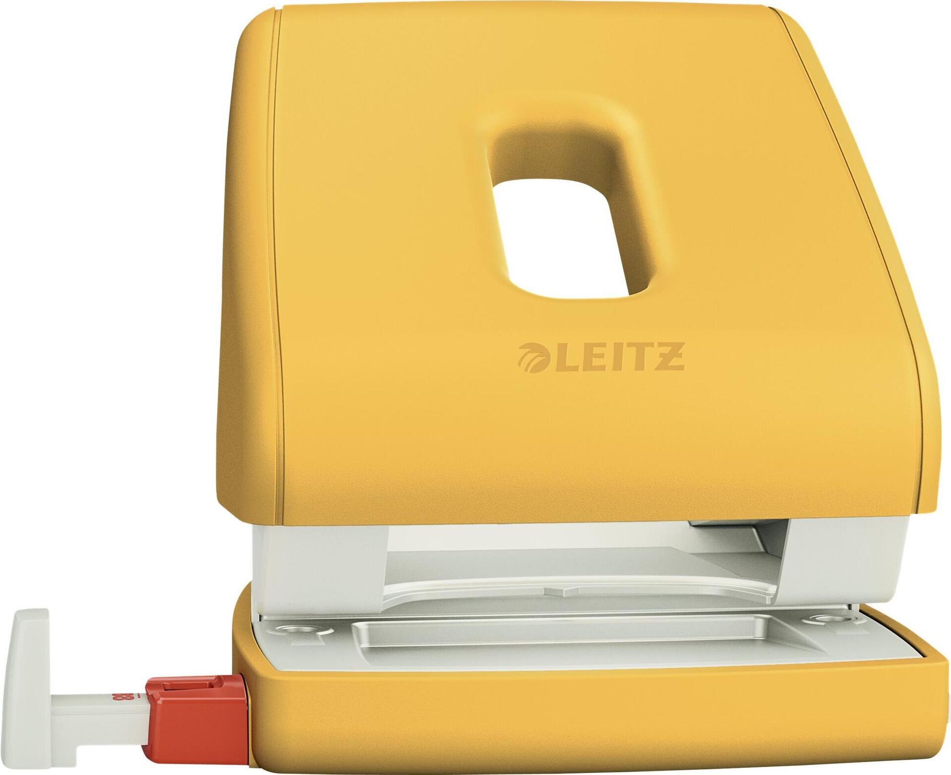 Leitz Cosy 50040019 Locher 30 Blatt Gelb
