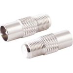 S/CONN maximum connectivity 10x Adapter-IEC-Stecker auf F-Buchse (85322-SET10)