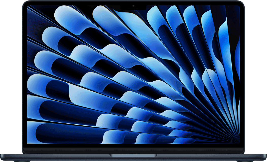 APPLE MACBOOK AIR 13 M4 10C/8C/16C 16GB 256GB 30W - MIDNIGHT (MW123D/A) (geöffnet)