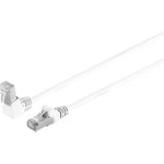 S/CONN maximum connectivity Netzwerkkabel-Patchkabel, cat 6, S/FTP, PIMF, Winkel-gerade, weiß, 20,0m (08-64096)