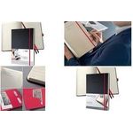 sigel Notizbuch Conceptum, DIN A4, liniert, schwarz/rot Red Edition, edle Softwave-Struktur, Hardcover, Seiten in - 1 Stück (CO661)