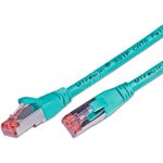 Wirewin KAT6 Patchkabel, S/FTP, LSOH, Lifetime Warranty, türkis RJ45 Patchkabel (PKW-PIMF-KAT6 10.0 TK)