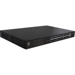 LevelOne FGP-2831 Netzwerk-Switch Unmanaged Fast Ethernet (10/100) Power over Ethernet (PoE) 1U Schwarz (FGP-2831)