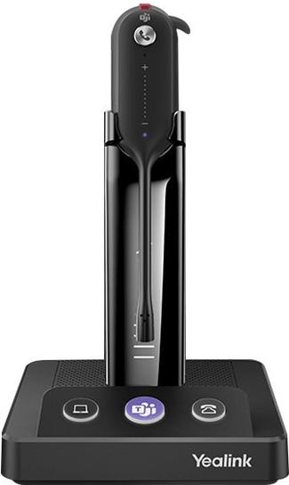Yealink WH63 E2 Teams Kabelloses DECT-Headset USB-A Schwarz