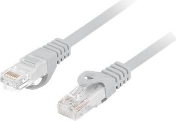 Lanberg PATCHKABEL CAT.6 UTP LSZH CU 1M GRAU FLUKE ZERTIFIKA (PCU6-10CU-0100-S)