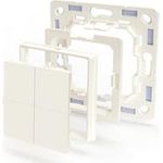 Shelly · Plug & Play Zubehör·""BLU Wall Switch 4 Adapter Legrand & (Shelly_B_A_WS_4_LS)