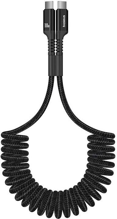 Baseus Fish-Eye USB C auf USB C Schnellladekabel 1 m 100 W Schwarz (P10320203111-00)