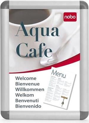 Nobo Plakatrahmen A3 25 mm Silber