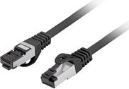 Lanberg Patchkabel CAT.8.1 S/FTP LSZH CU Fluke Zert. sw (PCF8-10CU-0100-BK)