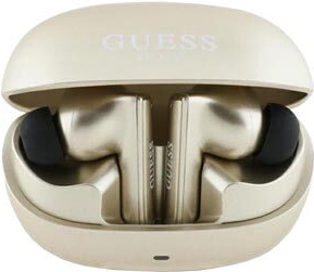 GUESS Wireless Bluetooth Headset Capsule Gold, GUTWST88MCTGD, Universal (GUTWST88MCTGD)
