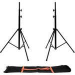 EUROLITE Set 2x LS-1 EU Stahl + Tragetasche (20000468)