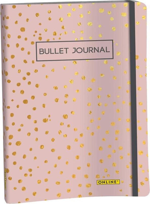 ONLINE Notizbuch Bullet Journal Spotlights Rose DIN A5 punktraster mehrfarbig Softcover - A5 (70042)