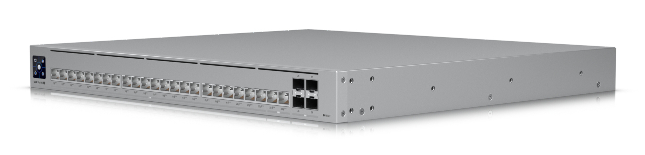 Ubiquiti UniFi Pro HD 24 PoE Managed Switch L3 24-Port PoE++ Grau
