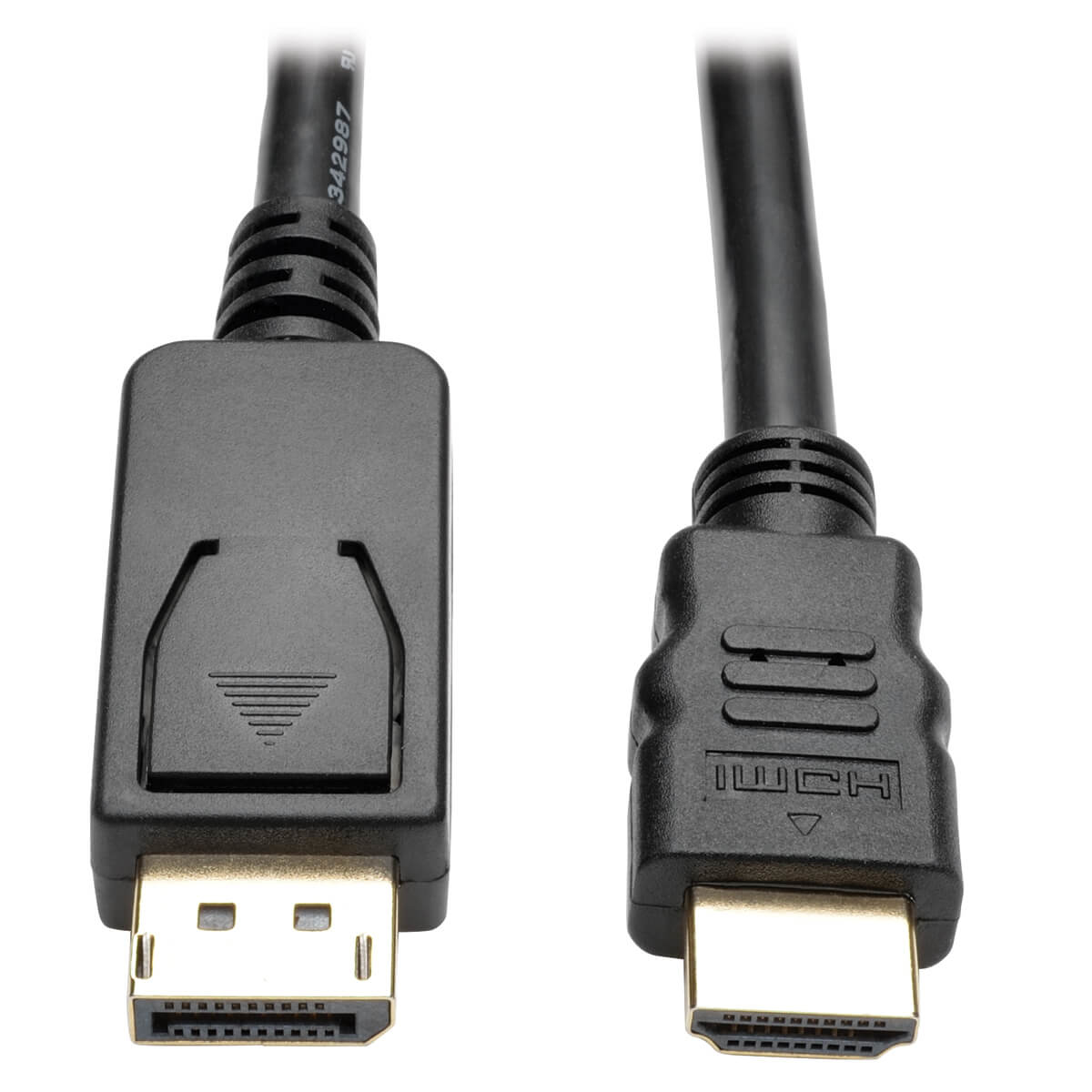 Tripp Lite P582-006-V2-ACT Aktives DisplayPort 1.2 auf HDMI Adapterkabel, 4K UHD, 1,83 m, Schwarz