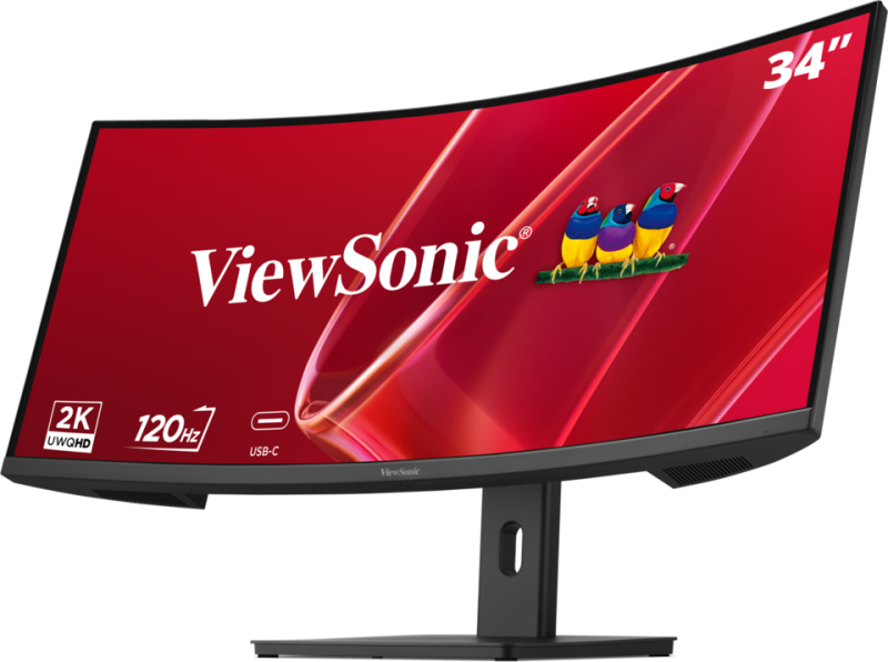 ViewSonic VA3420C-2 Monitor 34" UWQHD (3440 x 1440) 120 Hz VA Curved Schwarz