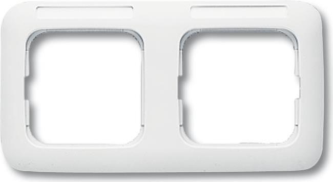 Busch-Jaeger 1754-0-2171. Produktfarbe: Weiß, Markenkompatibilität: Busch-Jaeger, Kompatibilität: 1799-0-0154 1799-0-0162. Breite: 152 mm, Höhe: 81 mm, Dicke: 1,1 cm (2CKA001754A2171)