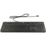 HP 803823-051 Tastatur USB AZERTY Französisch Schwarz (803823-051)