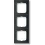 Busch-Jaeger 1754-0-4421. Produktfarbe: Schwarz, Design: Schraubenlos, Markenkompatibilität: Busch-Jaeger. Breite: 80 mm, Höhe: 222 mm, Dicke: 1,1 cm (2CKA001754A4421)