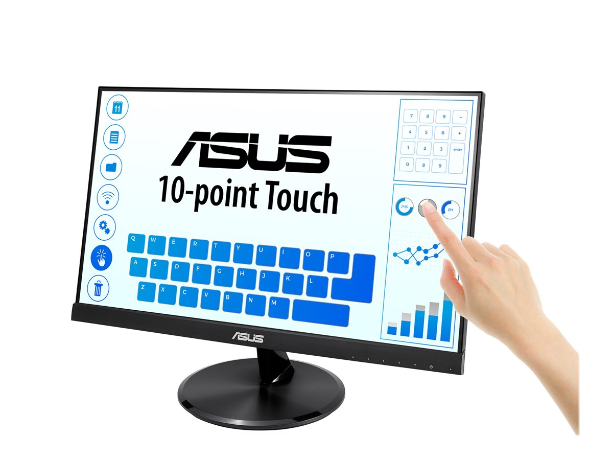 ASUS VT229H 21,5" IPS Touch Monitor 1920 x 1080 Full HD Schwarz