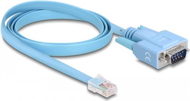 Delock Serieller Adapter DB-9 M zu RJ-45 M 1,0m 63353