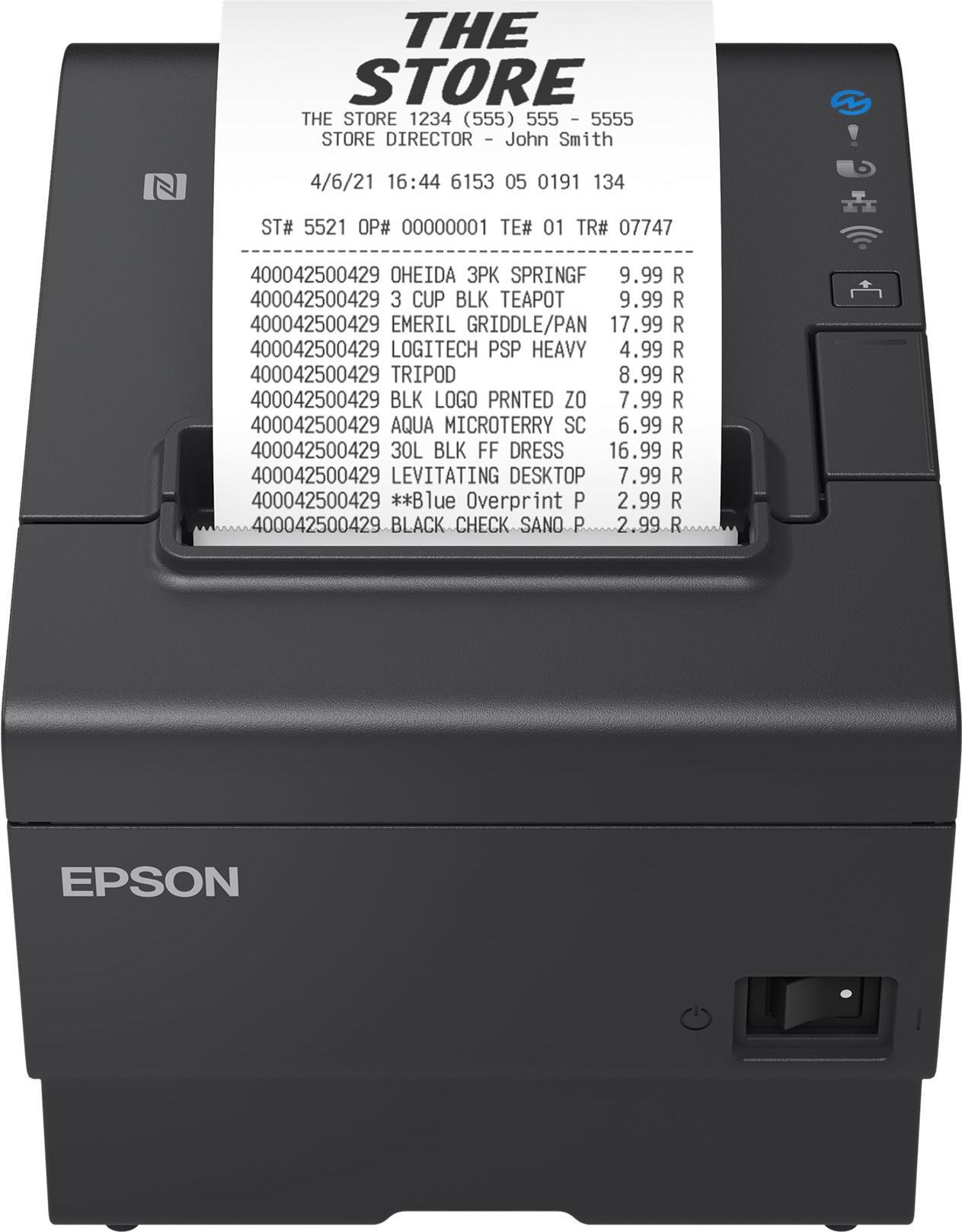 Epson TM-T88VII Bondrucker Thermodirekt 180 x 180 dpi Schwarz