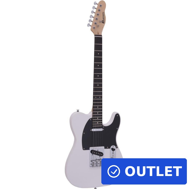 DIMAVERY TL-401 E-Gitarre, weiß (26214056) (geöffnet)