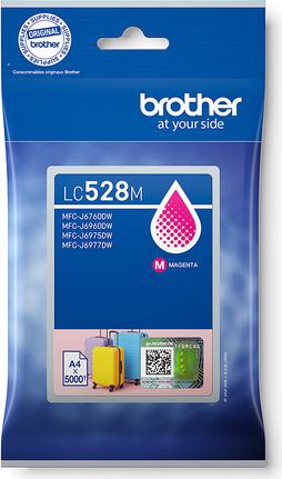 Brother TintenpatroneLC528M Magenta (ca. 5000 Seiten) (LC528M)