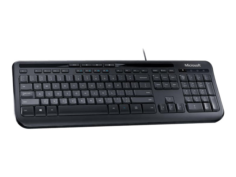 Microsoft Wired Keyboard 600 - Tastatur Deutsch Schwarz